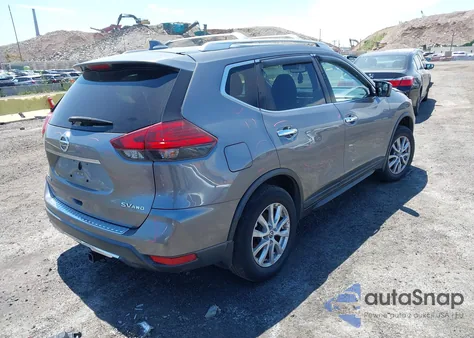 2017 Nissan Rogue Sv из США, поврежденный, VIN KNMAT2MV6HP540419